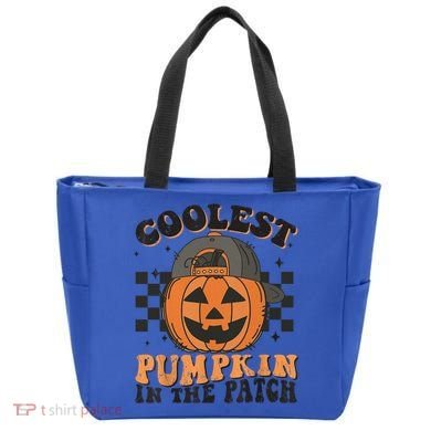 Coolest Pumpkin In The Patch Halloween Funny Gift Tote Bag