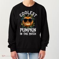 Coolest Pumpkin In The Patch Gift Women's Sweatshirt thumb 0