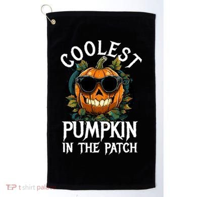 Coolest Pumpkin In The Patch Gift Golf Towel