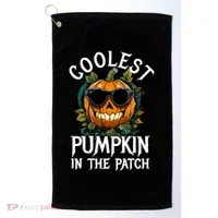 Coolest Pumpkin In The Patch Gift Golf Towel thumb 0