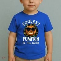Coolest Pumpkin In The Patch Gift Toddler T-Shirt thumb 2