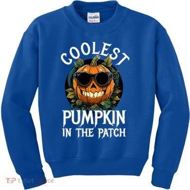 Coolest Pumpkin In The Patch Gift Kids Sweatshirt