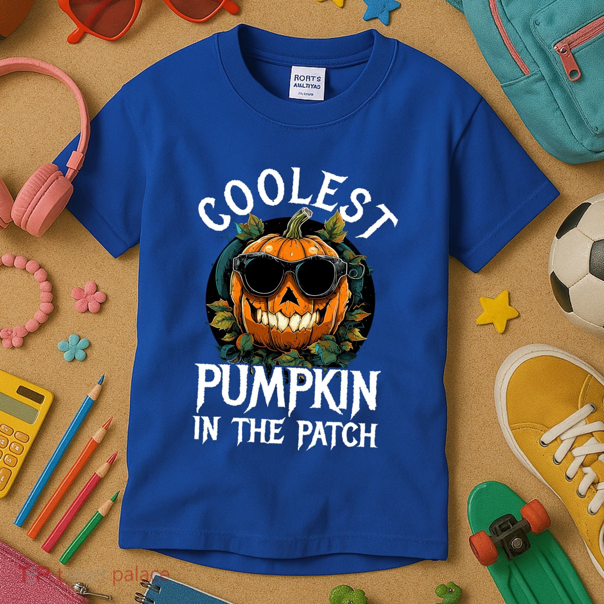 Coolest Pumpkin In The Patch Gift Kids T-Shirt