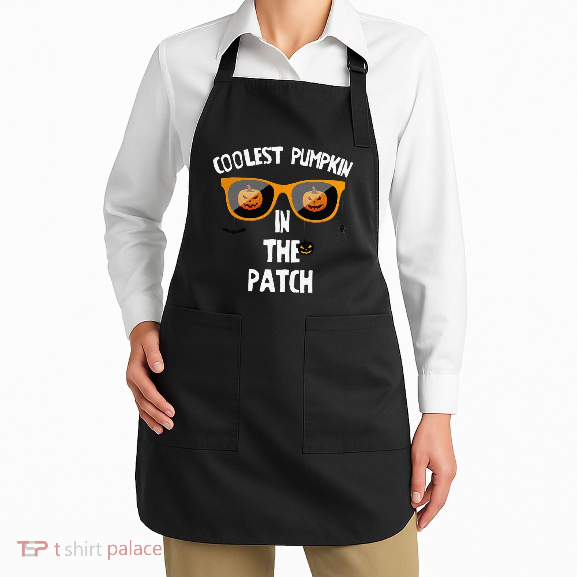 Coolest Pumpkin In The Patch Halloween Gift Cute Apron