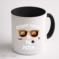Coolest Pumpkin In The Patch Halloween Gift Cute Coffee Mug thumb 1