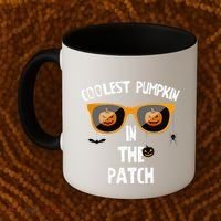 Coolest Pumpkin In The Patch Halloween Gift Cute Coffee Mug thumb 2