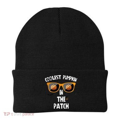 Coolest Pumpkin In The Patch Halloween Gift Cute Beanie