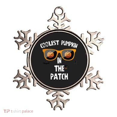 Coolest Pumpkin In The Patch Halloween Gift Cute Ornament