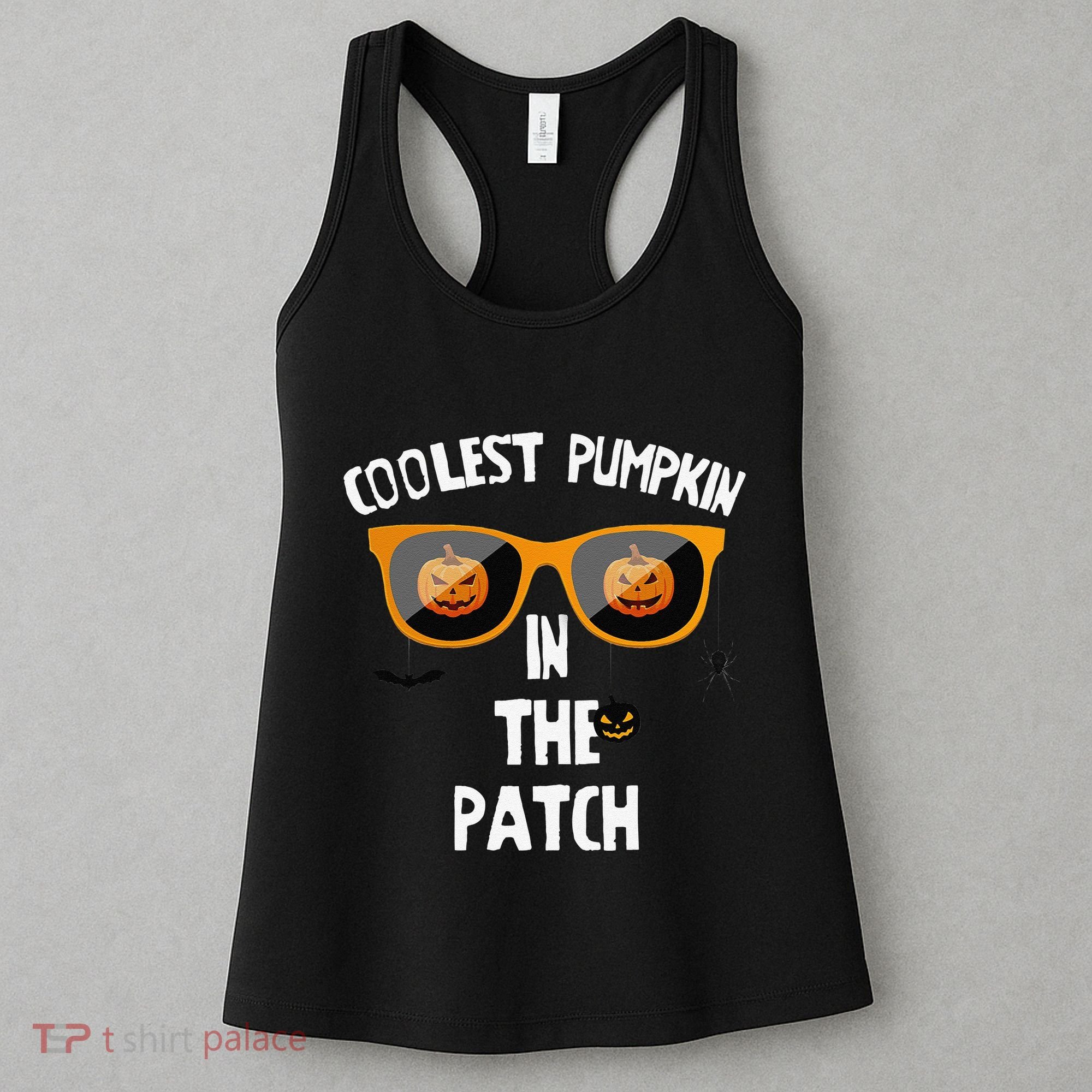 Coolest Pumpkin In The Patch Halloween Gift Cute Women's Tank Top