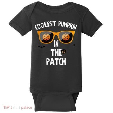 Coolest Pumpkin In The Patch Halloween Gift Cute Baby Bodysuit