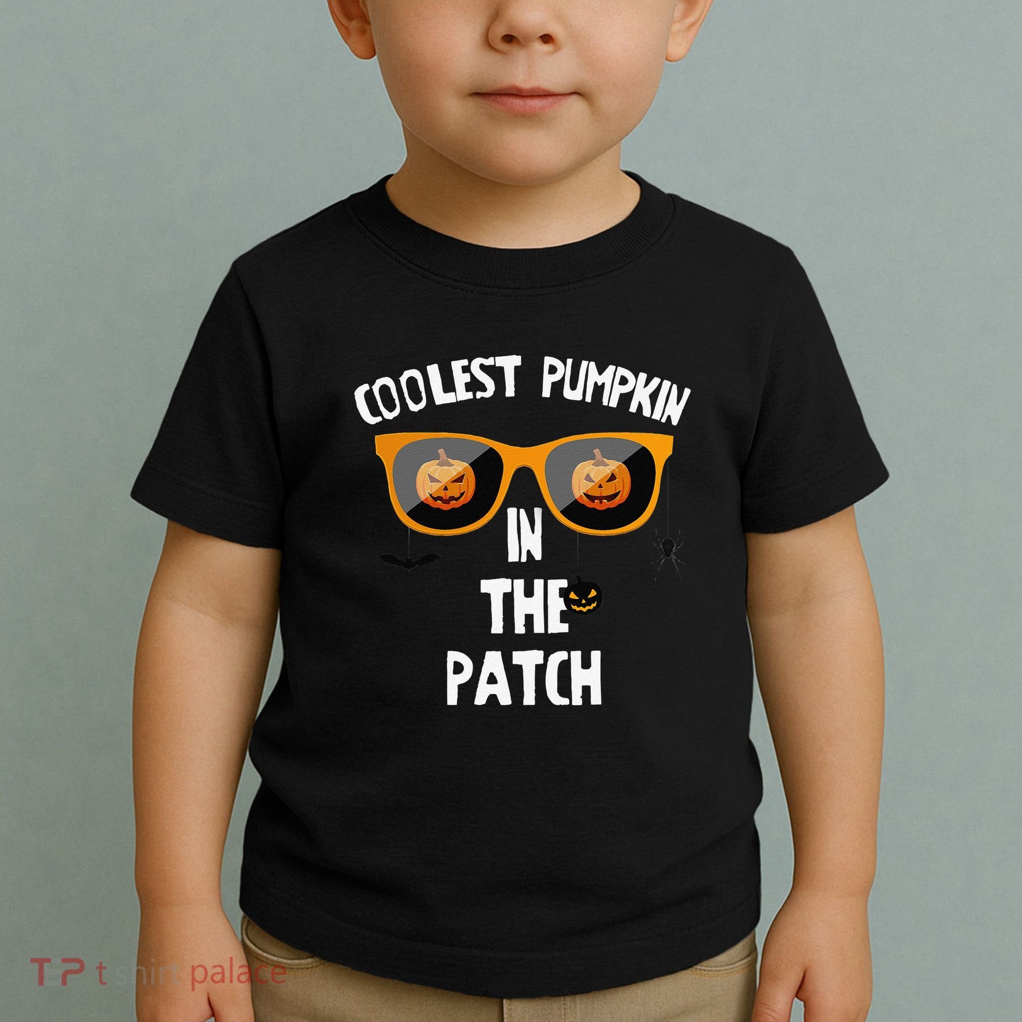 Coolest Pumpkin In The Patch Halloween Gift Cute Toddler T-Shirt