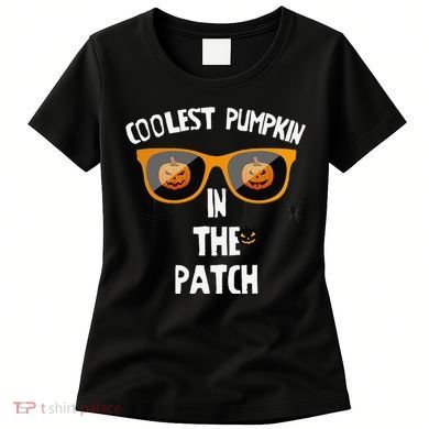 Coolest Pumpkin In The Patch Halloween Gift Cute Women's T-Shirt