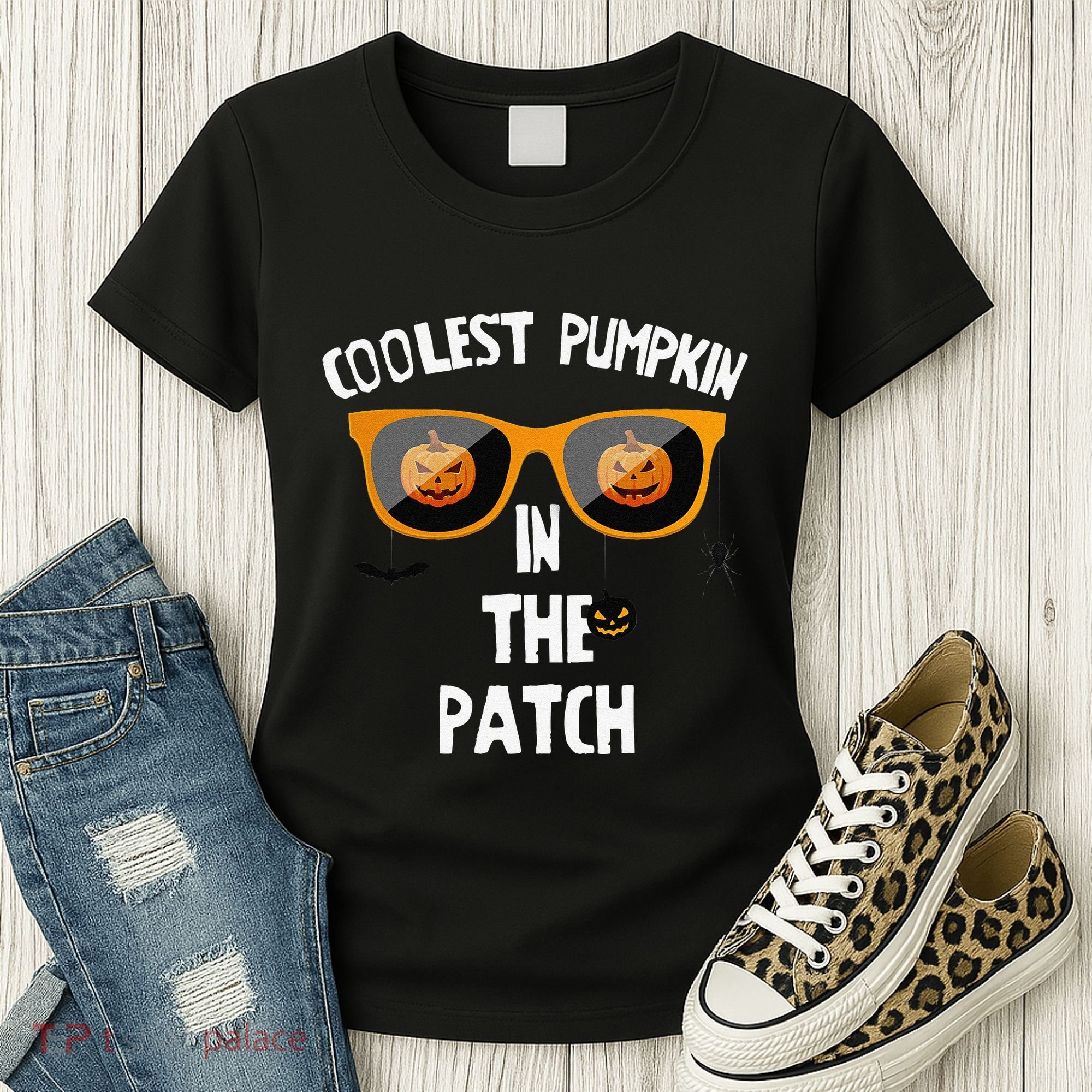 Coolest Pumpkin In The Patch Halloween Gift Cute Women's T-Shirt
