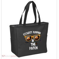 Coolest Pumpkin In The Patch Halloween Gift Cute Tote Bag thumb 2