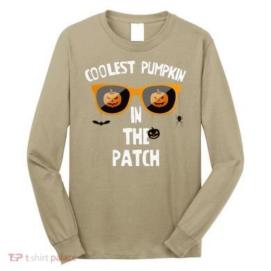 Coolest Pumpkin In The Patch Halloween Gift Cute Long Sleeve Shirt