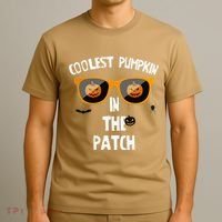 Coolest Pumpkin In The Patch Halloween Gift Cute T-Shirt thumb 3