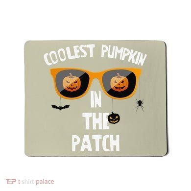 Coolest Pumpkin In The Patch Halloween Gift Cute Mousepad