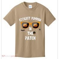 Coolest Pumpkin In The Patch Halloween Gift Cute Kids T-Shirt thumb 0