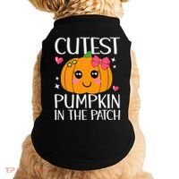 Coolest Pumpkin In The Patch Halloween Thanksgiving Doggie Tank thumb 0