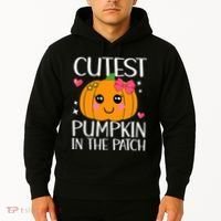 Coolest Pumpkin In The Patch Halloween Thanksgiving Hoodie thumb 2
