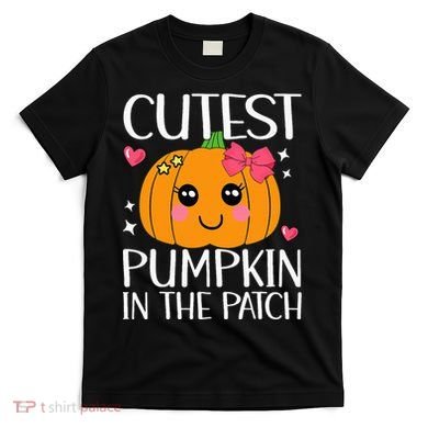 Coolest Pumpkin In The Patch Halloween Thanksgiving T-Shirt