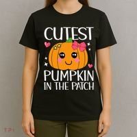 Coolest Pumpkin In The Patch Halloween Thanksgiving T-Shirt thumb 4