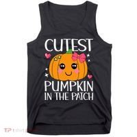 Coolest Pumpkin In The Patch Halloween Thanksgiving Tank Top thumb 0