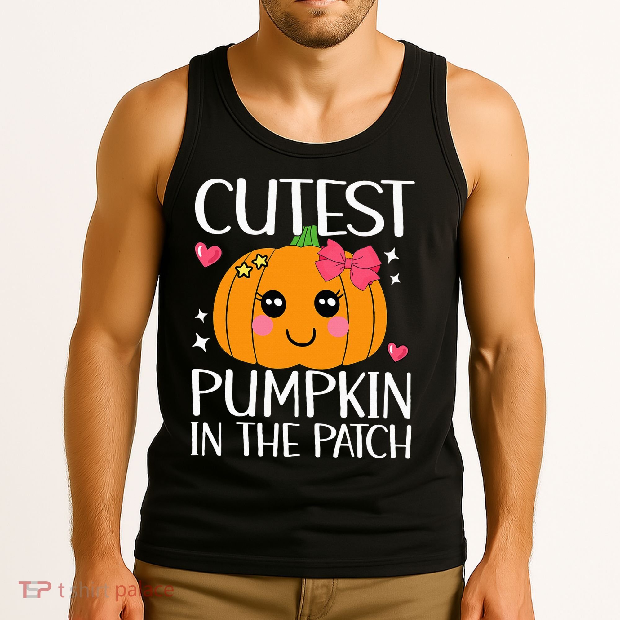 Coolest Pumpkin In The Patch Halloween Thanksgiving Tank Top