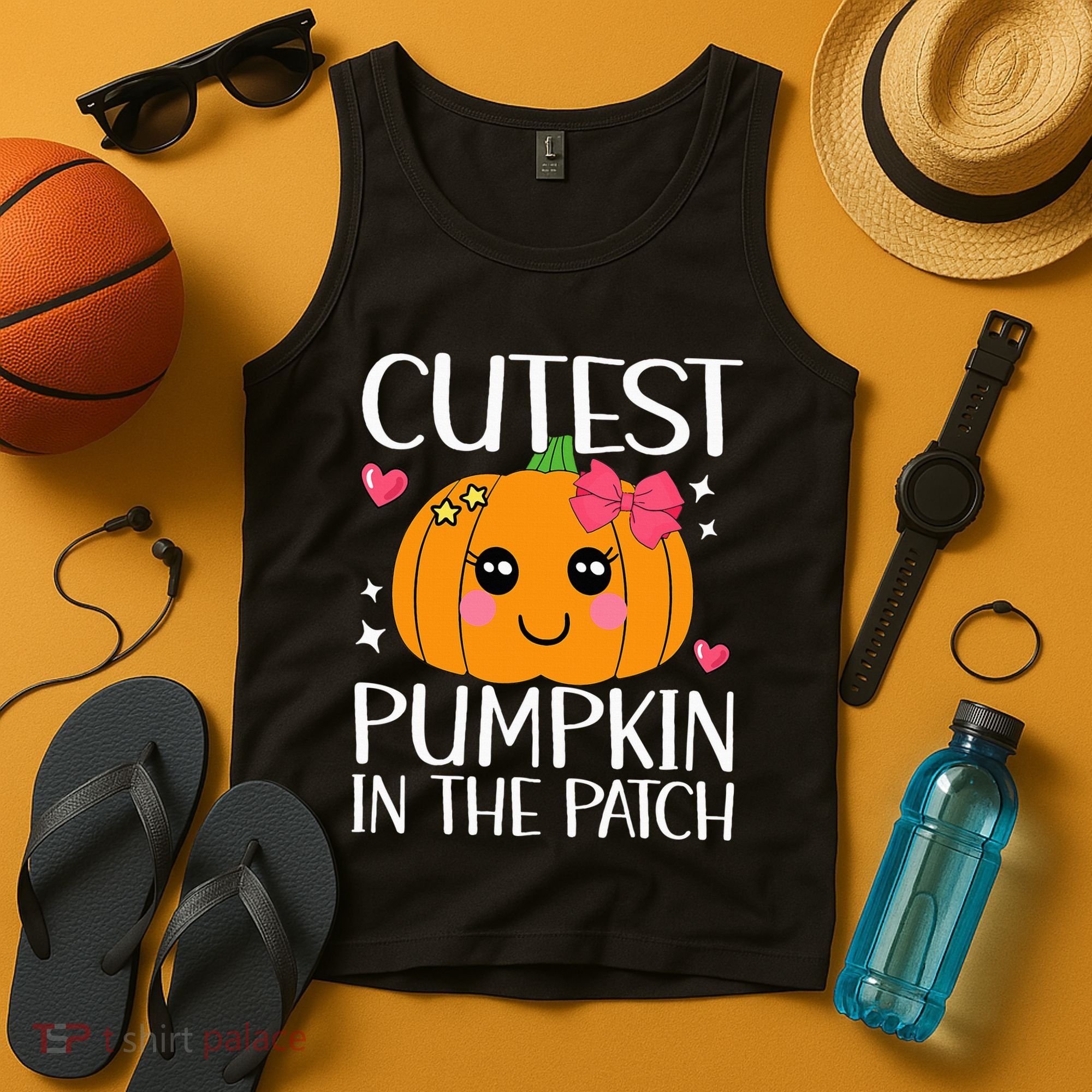 Coolest Pumpkin In The Patch Halloween Thanksgiving Tank Top
