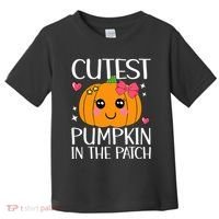 Coolest Pumpkin In The Patch Halloween Thanksgiving Toddler T-Shirt thumb 0