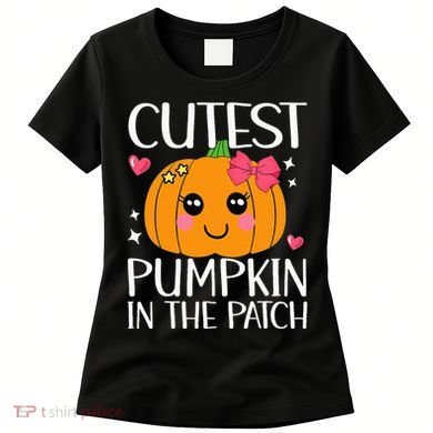 Coolest Pumpkin In The Patch Halloween Thanksgiving Women's T-Shirt