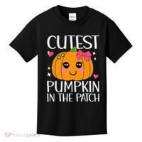 Coolest Pumpkin In The Patch Halloween Thanksgiving Kids T-Shirt thumb 0