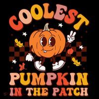 Coolest Pumpkin In The Patch Halloween Coaster thumb 2