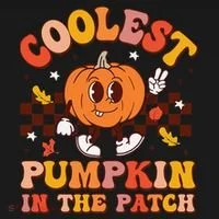 Coolest Pumpkin In The Patch Halloween Toddler Hoodie thumb 2