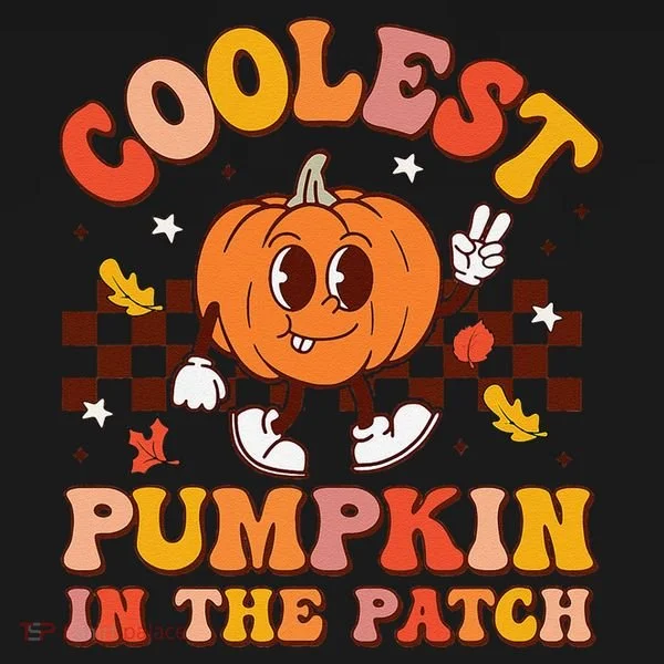 Coolest Pumpkin In The Patch Halloween Toddler Hoodie