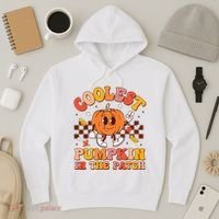 Coolest Pumpkin In The Patch Halloween Hoodie thumb 3