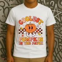 Coolest Pumpkin In The Patch Halloween T-Shirt thumb 3
