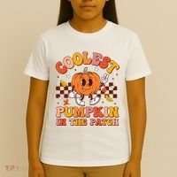 Coolest Pumpkin In The Patch Halloween T-Shirt thumb 4