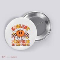 Coolest Pumpkin In The Patch Halloween Button thumb 0