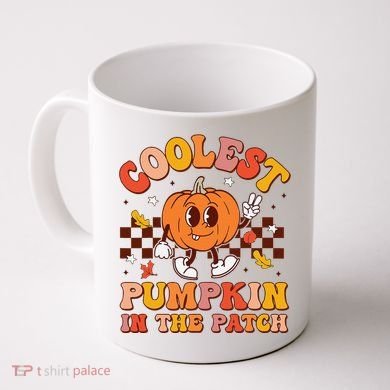 Coolest Pumpkin In The Patch Halloween Coffee Mug