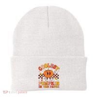 Coolest Pumpkin In The Patch Halloween Beanie thumb 0