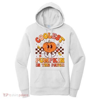 Coolest Pumpkin In The Patch Halloween Women's Hoodie