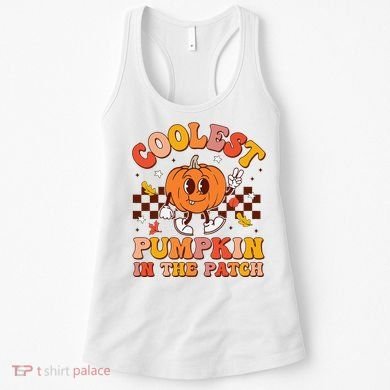 Coolest Pumpkin In The Patch Halloween Women's Tank Top