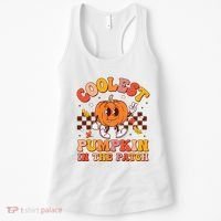 Coolest Pumpkin In The Patch Halloween Women's Tank Top thumb 0