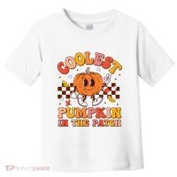 Coolest Pumpkin In The Patch Halloween Toddler T-Shirt thumb 0