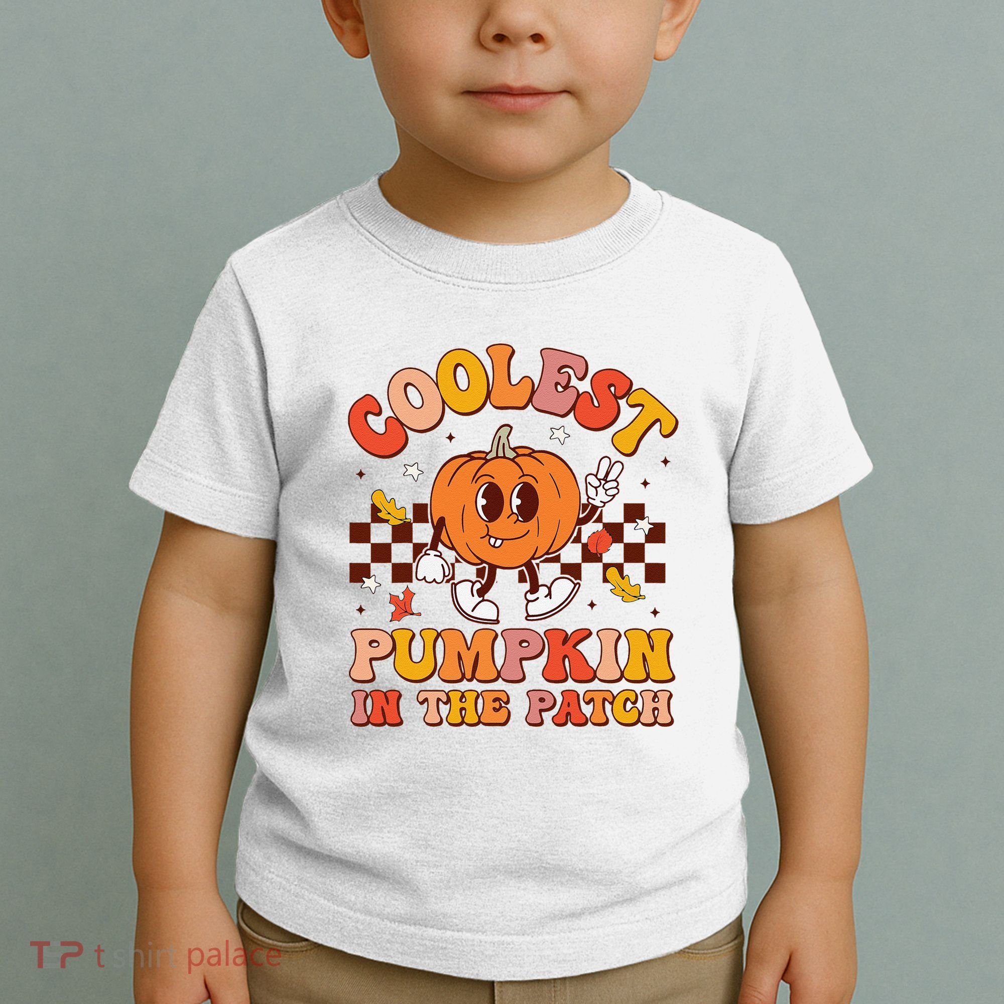 Coolest Pumpkin In The Patch Halloween Toddler T-Shirt