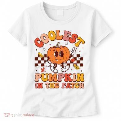 Coolest Pumpkin In The Patch Halloween Women's T-Shirt