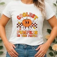 Coolest Pumpkin In The Patch Halloween Women's T-Shirt thumb 2