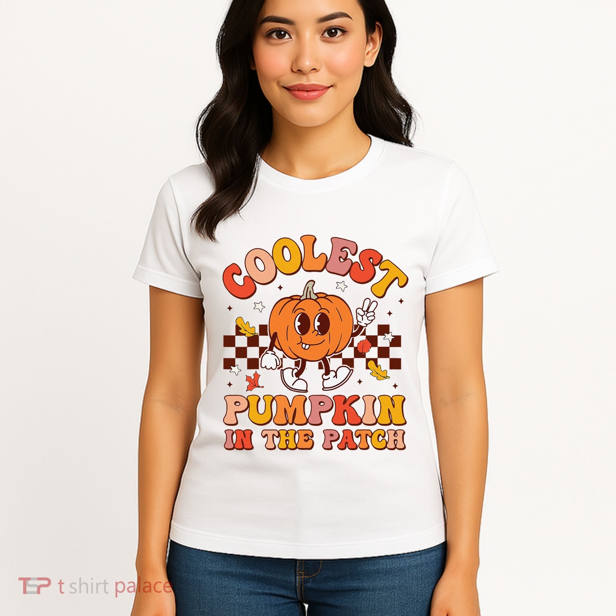 Coolest Pumpkin In The Patch Halloween Women's T-Shirt