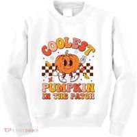 Coolest Pumpkin In The Patch Halloween Kids Sweatshirt thumb 0